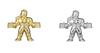 Kinnikuman Kinkeshi all 11 types Complete Capsule Toy Die-cast 8, [Full Set] Gacha, Gashapon,