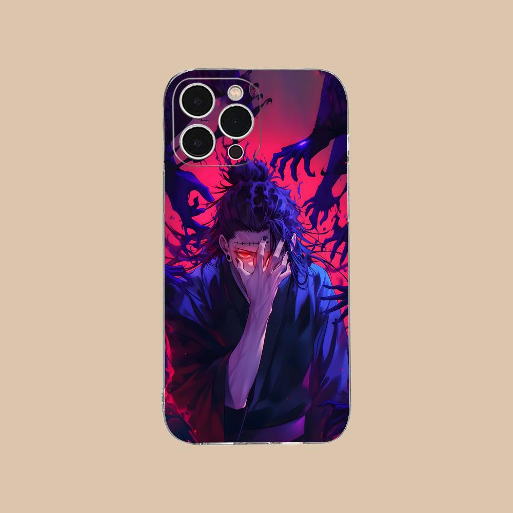Jujutsu Kaisen Geto Suguru Phone Case for iPhone 17 16 15 14 13 12 11 X XR XS Air Pro Max Plus Mini Clear Colorful Cover Cover