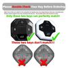 Keychain Silicone Car Key Case Cover Protective For Chery Jetour To Genesis Traveller T2 X90 X70 X95 Dashing X-1 Plus Dtc L9