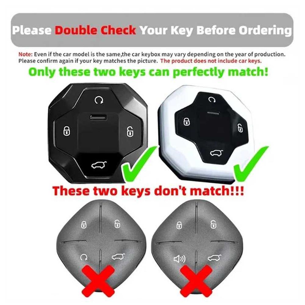 Keychain Silicone Car Key Case Cover Protective For Chery Jetour To Genesis Traveller T2 X90 X70 X95 Dashing X-1 Plus Dtc L9