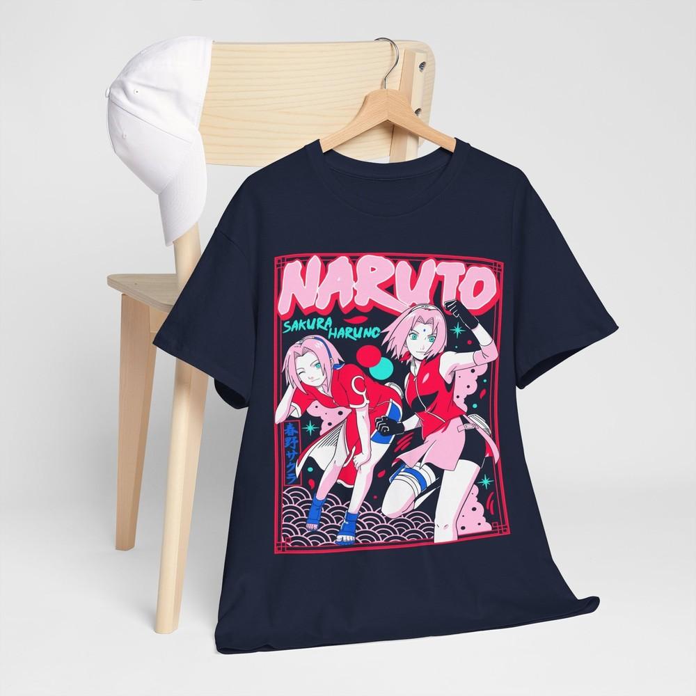 Sakura Haruno TShirt Naruto Hinata Hentai Waifu Anime Tee Mio Gift Shirt M