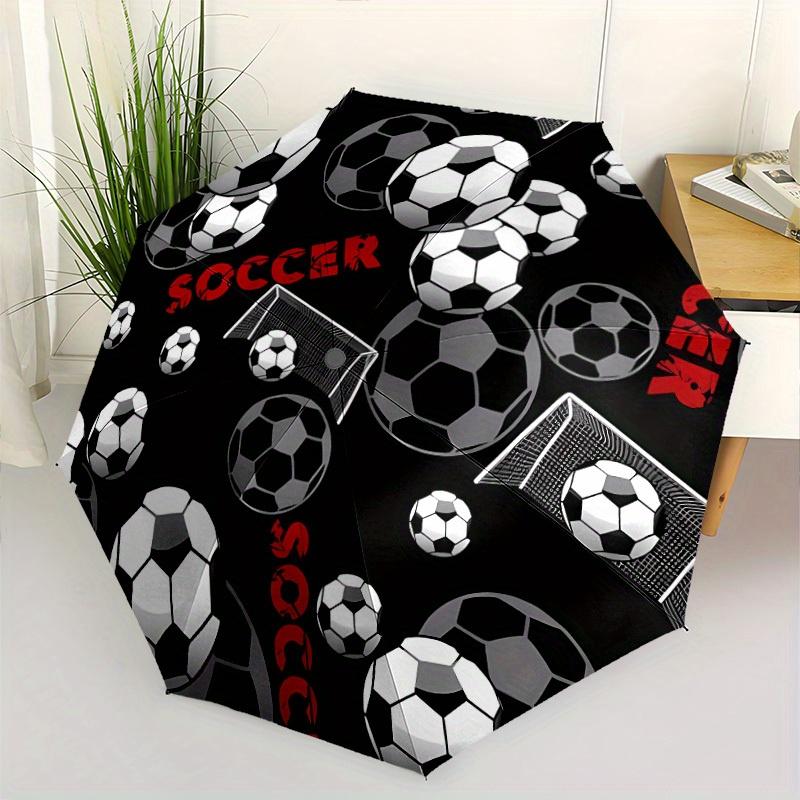 Soccer Umbrella Automatic Opening and Closing Folding Portable Automatic Automatic Umbrella All Seasons Universal Travel Daily