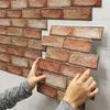 3D Imitation Brick Wall Stickers 30Cmx30Cm Diy Removeable Self-Adhesive Waterproof Wallpaper Living Room Kitchen Art Decoration