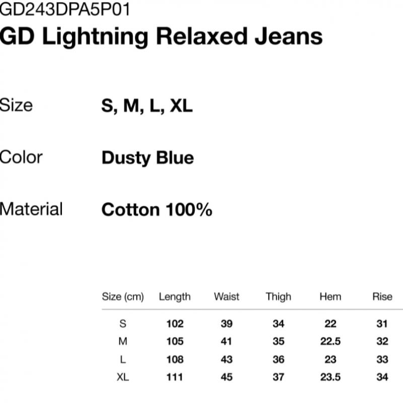 ThIs Is Never That Gd Lightning Relaxed Jeans Dusty Blue