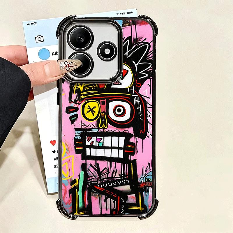 Graffiti Fashion Art Soft Phone Case For Xiaomi Poco X7 X8 Pro Max X6 X5 X3 F8 Ultra F7 M8 M7 M5S Redmi 15C 15A 15 14C 13C 12C 1