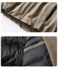 Trendy Brand 2025 Men's Stand Collar Down Jacket - High-End, Warm, Thickened White Duck Down Coat