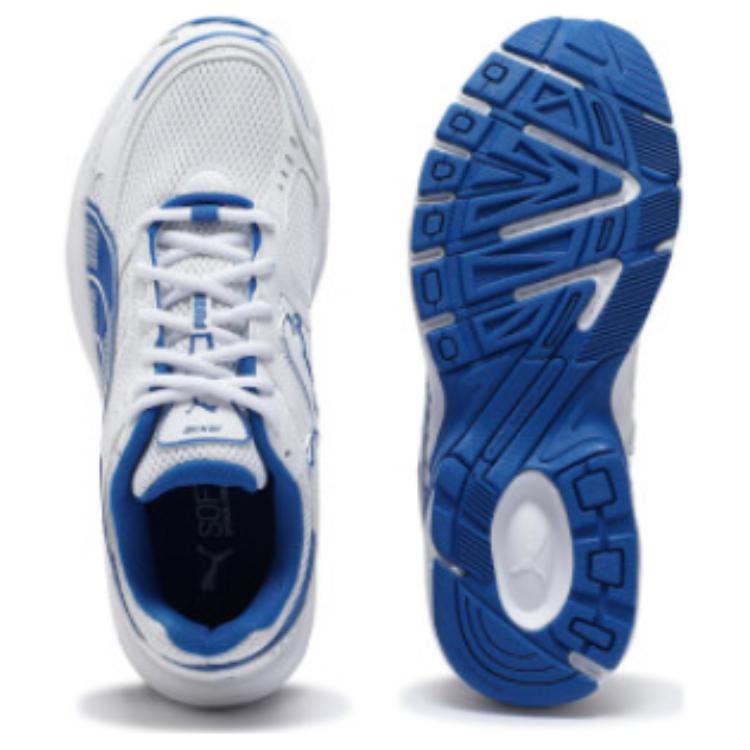 Puma Axis Trendy Casual Adidași Low-Top Lifestyle Unisex Alb Albastru 368465-20