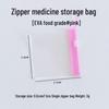Borsa per Medicine Compatta Ecologica in EVA con Design Colorato - Portatile, Cerniera Autochiudente per Viaggio e Conservazione di Pillole