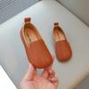 Kids Casual Shoes for Girls Slip-on Leather Flats Moccasins Children Loafers Toddlers Boys Flats for Wedding Party Soft Classic