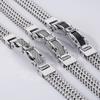 Men's Titanium Steel Motorcycle Chain Bracelet - Rock Style Accessories