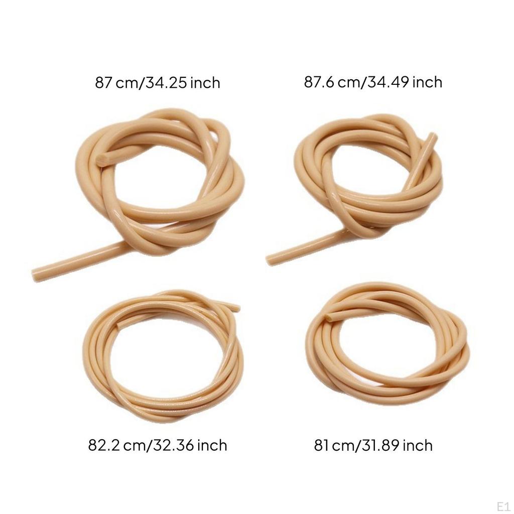 4 Pieces Bass Ukulele String Smooth Nylon Flexible for