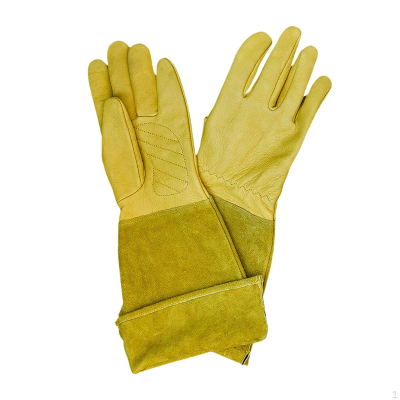 

Садовые толстые перчатки с ладонями, цветочные перчатки, длинные, для садоводства, для женщин и мужчин S