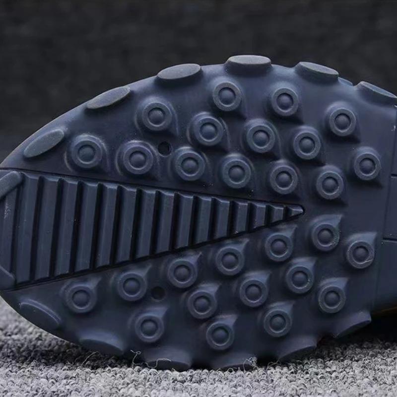 Толстая подошва мужские кроссовки модная мужская обувь универсальная вулканизированная — фото 6