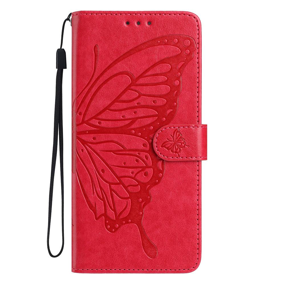 Butterfly Flower Leather Phone Wallet Case Book For Moto G Play Edge G 5G G10 G20 G22 G30 G32 G40 G60 G62 G71S G73 G82 G86 Cover