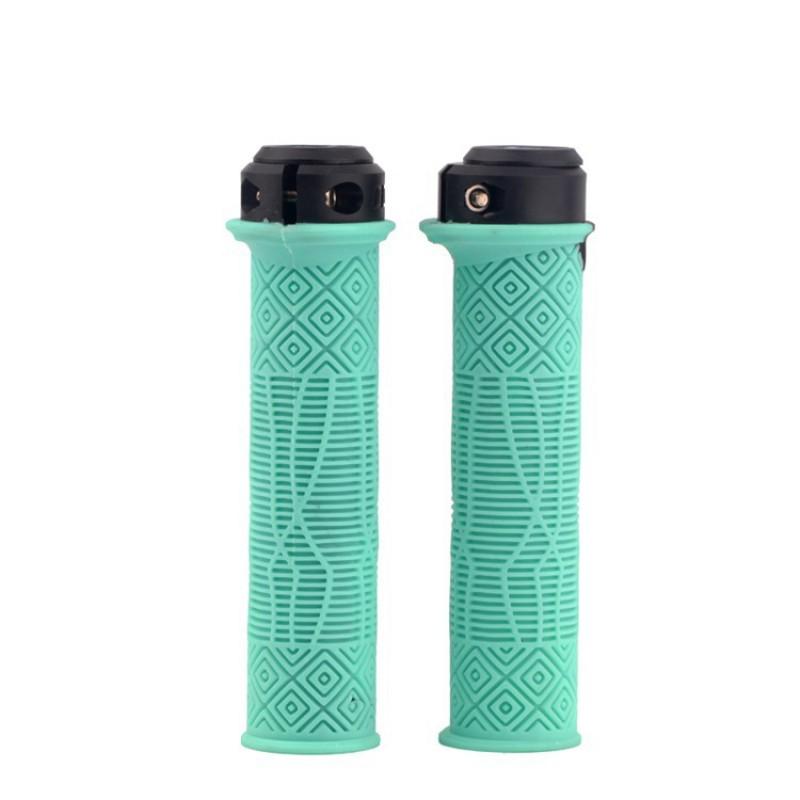 ODI Mountain Bike Handlebar Grips Lock-On Rubber Lightweight Anti-Slip Downhill Trail Cycling