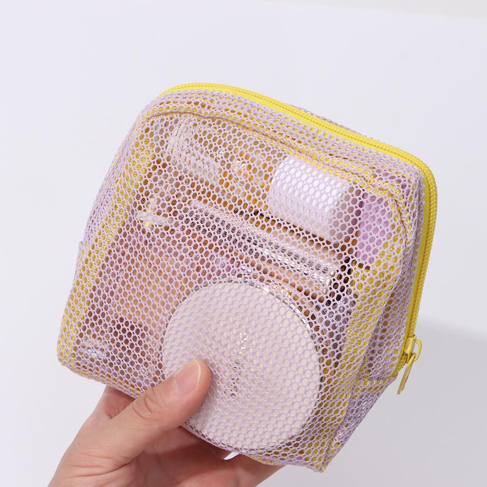 Dopamine Color Storage Bag Large Capacity Coin Purse Fashion Make Up Case