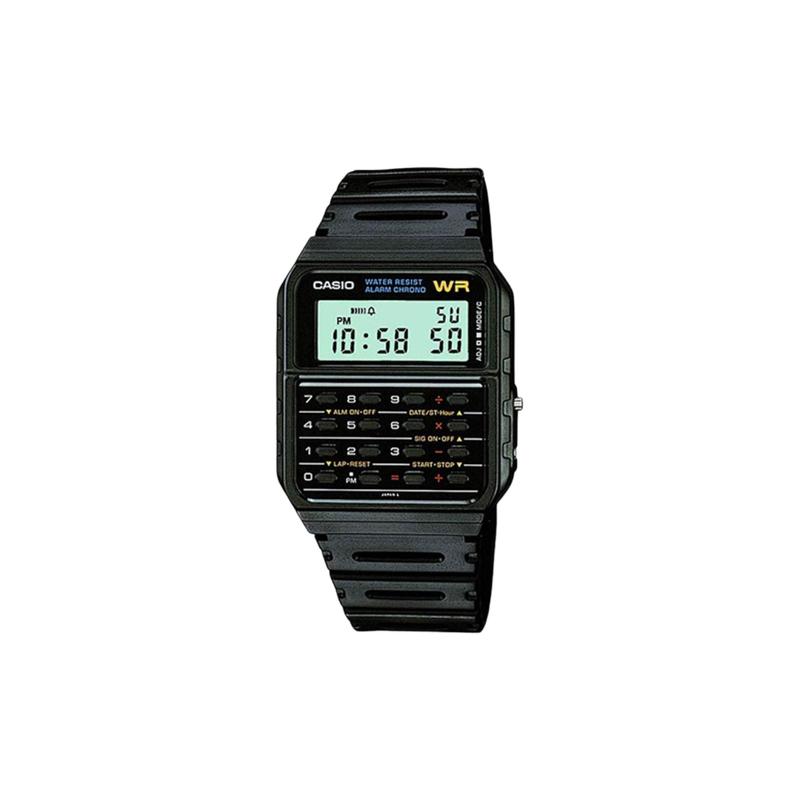 CASIO Customized watch modified series black resin case fashion trend life waterproof W-800H-1A modified-Rock Shield seri W -800H-1A чёрный