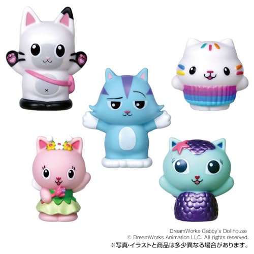 Takara Tomy Arts (TAKARATOMY A.R.T.S) Gabby's Puppenhaus Weiche Puppe Erdbeergeschmack Kaugummi/Süßigkeiten Spielzeug [10er-Set]