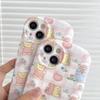 Pink Cartoon Bear Case for iPhone 15 Pro Max/14/13