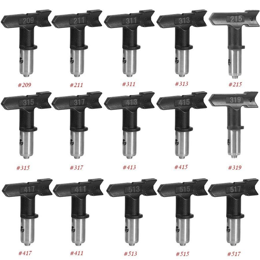 Špičkové trysky pro airless stříkací pistole pro Graco Titan Wagner Rac Ideální pro bez námahy malování #415