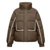 2025 winter new cotton jacket stand-up collar short versatile Korean loose padded jacket women's padded jacket foreign slimming jacket