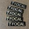 6X 3D Metal Focal Aluminum Car steering wheel emblem sticker audio Speaker car stickers car styling badge logo decoration