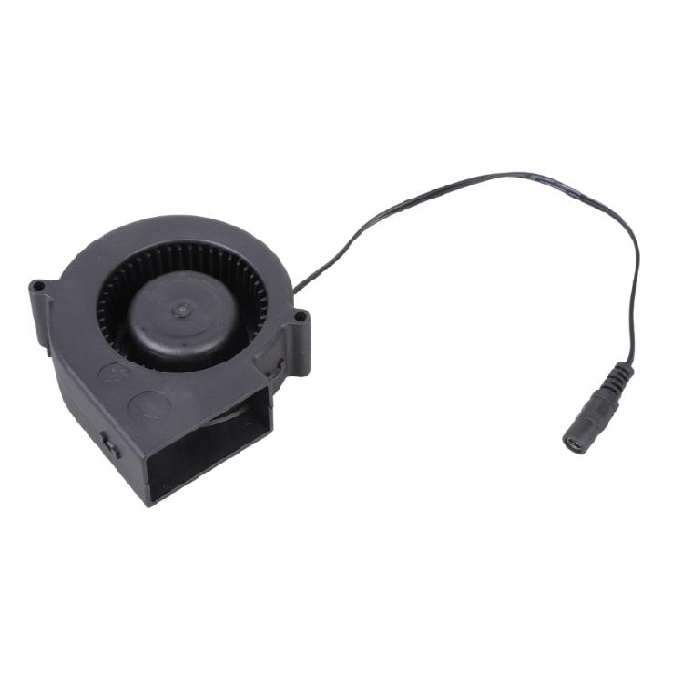 12V Cooling Blower with 5.5x2.1mm Power Connectors Twin Ball Bearing Design for Prolonged Grill Computer Ventilation Use