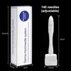 Disposable Skin Puncture Needle, Stamp Style Scalp Stamp, Rolling Needle Micro Needle Machine, 100/140 Needles Adjustable