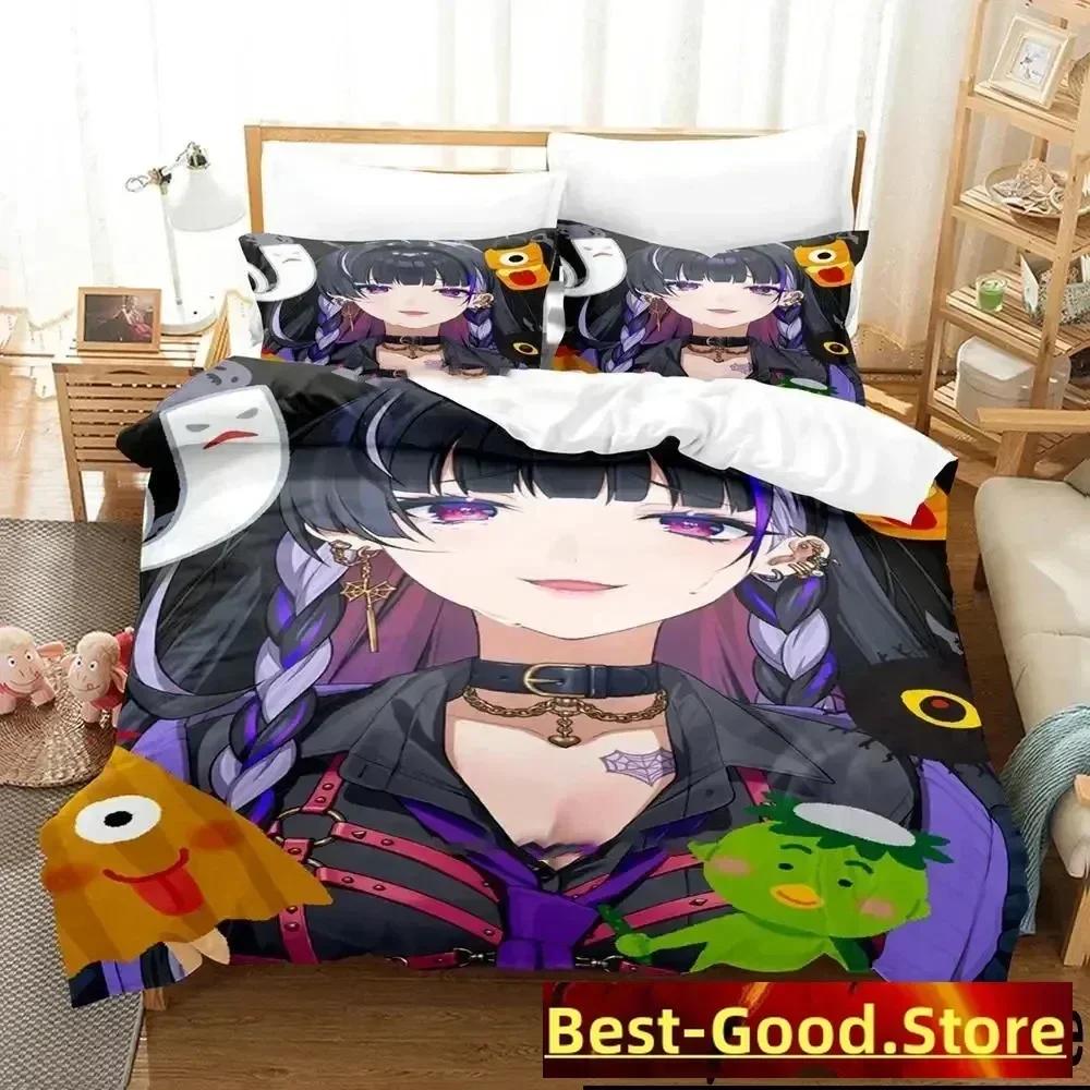 Comforter 3D Print Anime Meloco Kyoran Bedding Set Bed Set Comforter King Queen Size Boys Adult Bedding