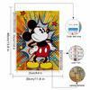 Full Round Diamond Painting Proud Mickey Art Rhinestone Picture Mosaic DIY 5D Cross Stitch Embroidery Home Decoration