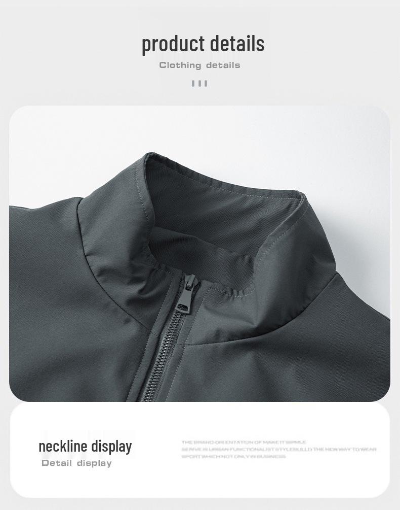 Men's Lightweight Fashionable Lapel Jacket - Luxury Spring/Autumn Versatile Casual Coat