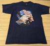 Vintage Harley-Davidson Shirt Mens Medium Eagle American Flag Nassau County 90s