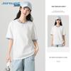 Jeanswest 2025 Spring Women's Colorblock Cotton T-Shirt