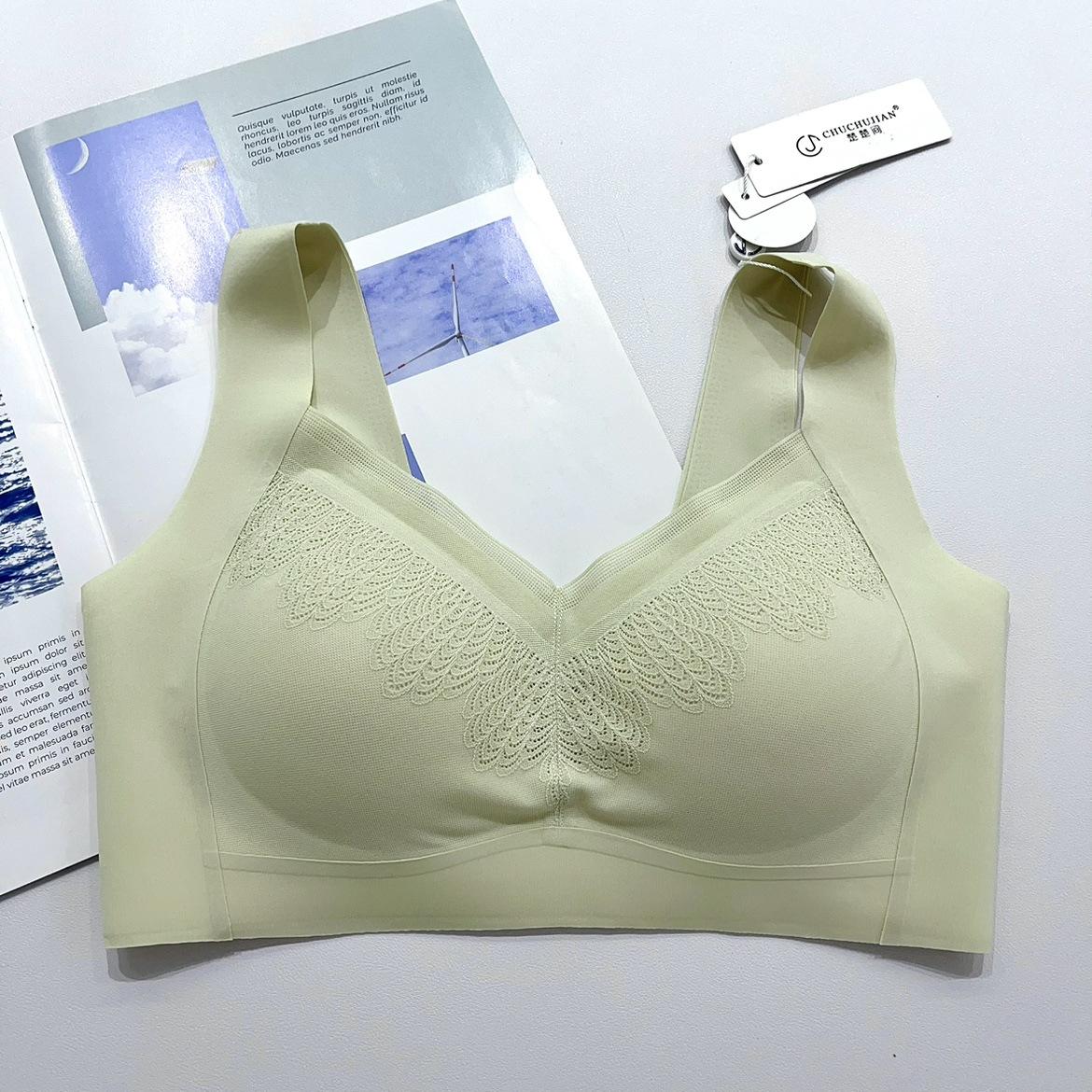 

Нижнее белье Женский бюстгальтер на косточках Легкий Дышащий и регулируемый бюстгальтер 3XL