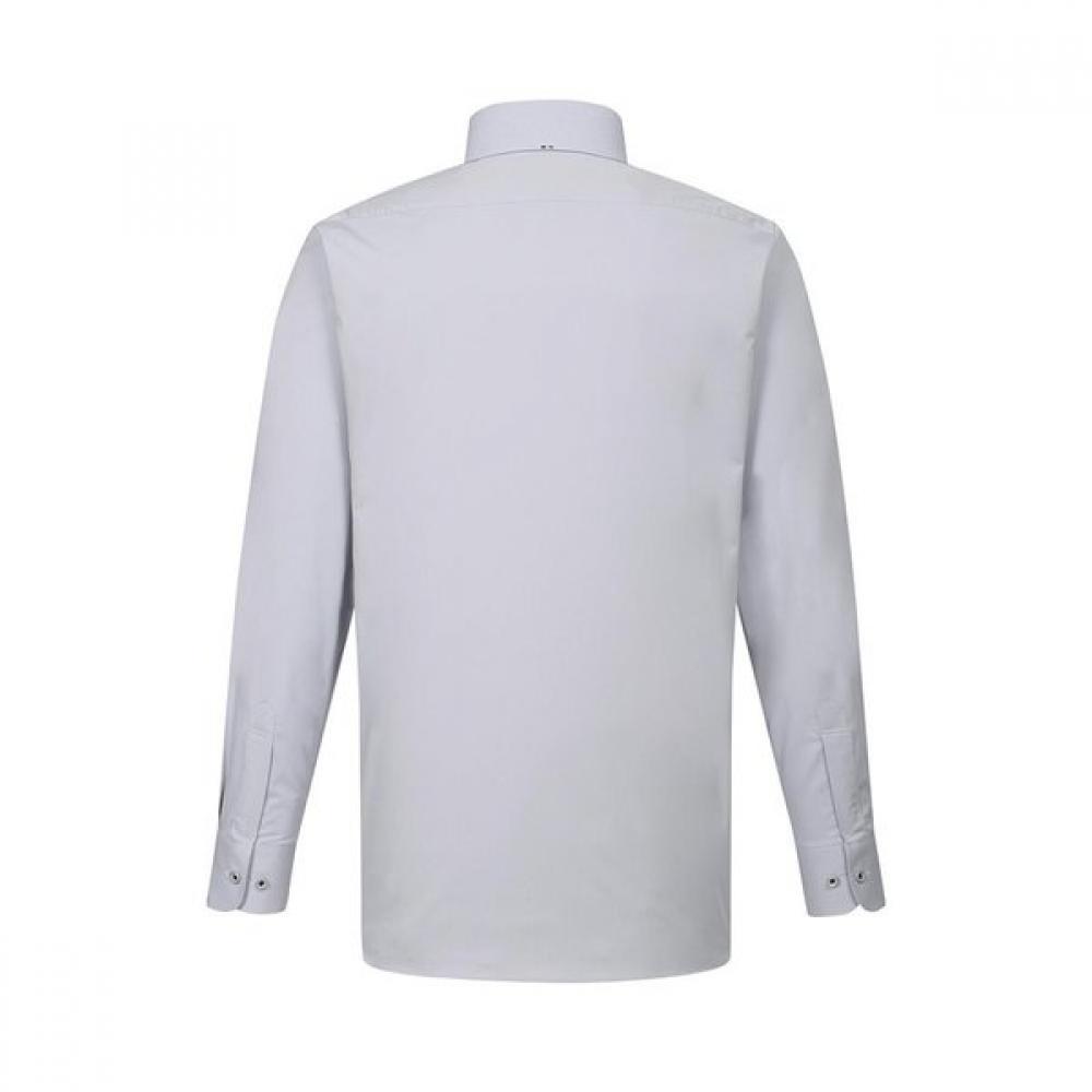 Daks Men S Solid Stretch Long Sleeve Shirt dmp1Shdl212g1
