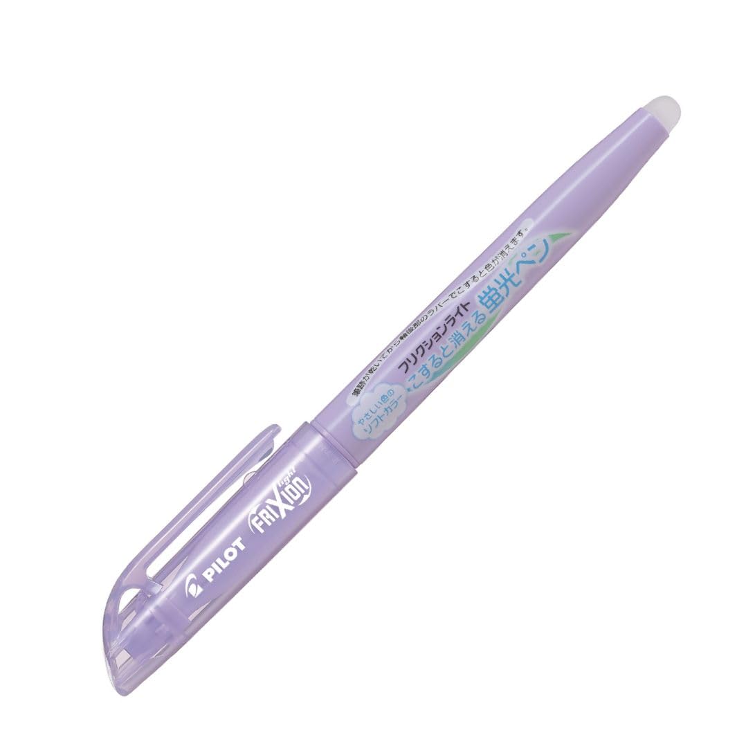 Pilot FriXion Light Erasable Highlighter Soft 10 Pens Pens, Violet, (SFL100SL10SV)