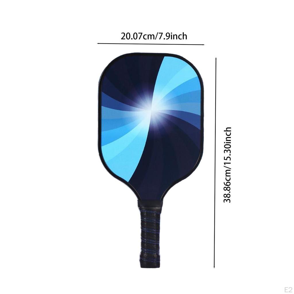 Carbon Fiber Pickleball Paddle Racket for Elastic Consistency Gym