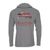 SIMMS Fishing Suit Men's Hoodie Outdoor Summer Long-sleeved T-shirt Top Luya Fishing Suit Quick-drying Breathable Suit