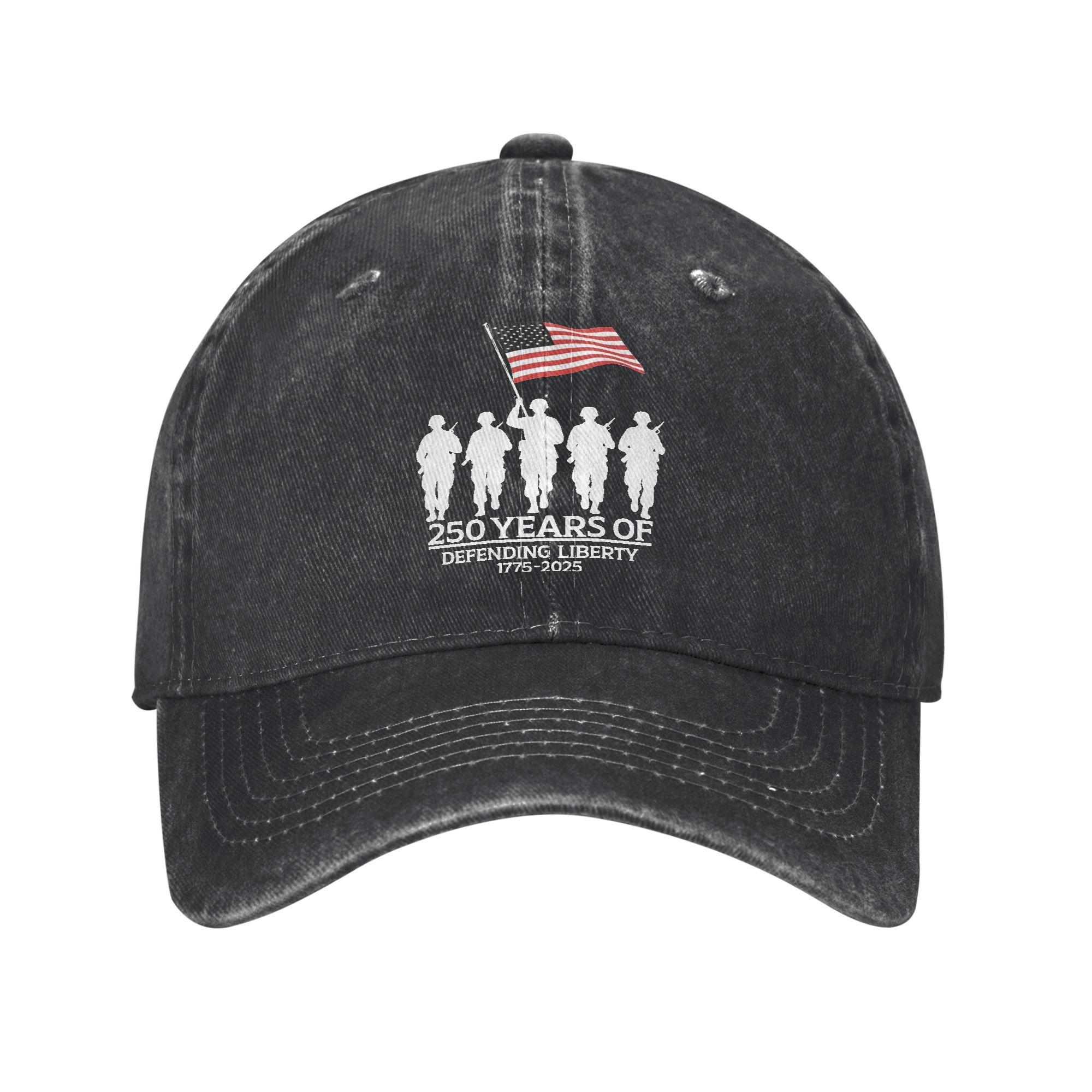 Still One Nation Under God July th th Anniversary Baseball Cap Distressed Washed Snapback Hat Unisex Outdoor Travel Hat Cap One Size