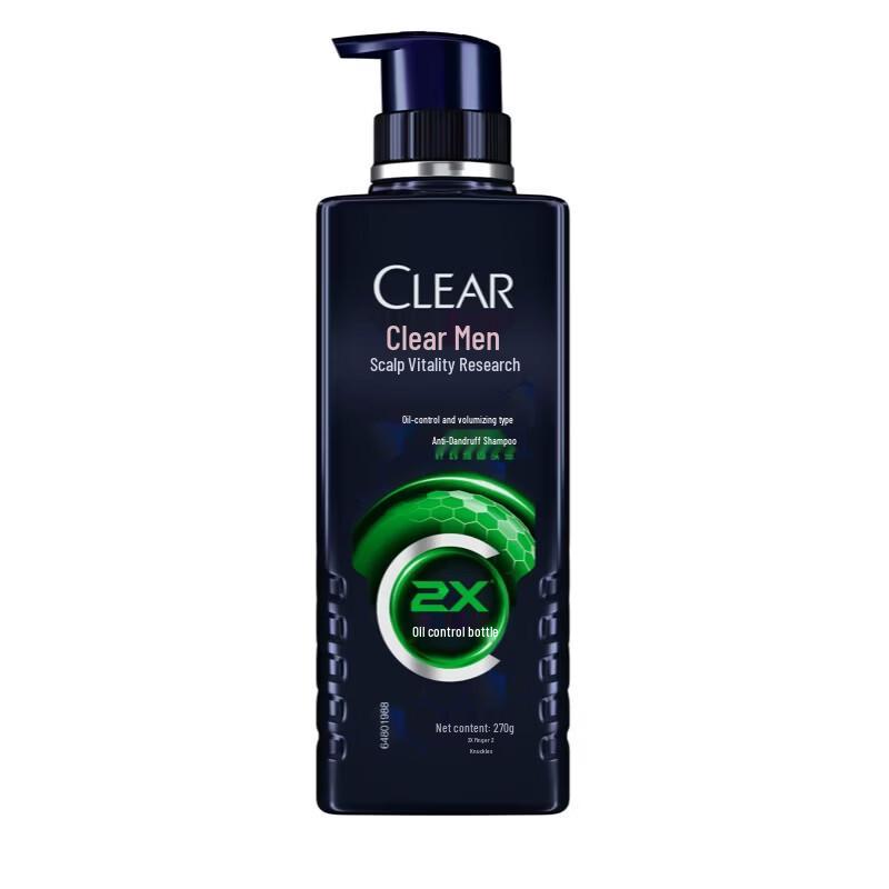 

Clear Men Scalp Vitality Oil Control Anti-Dandruff Shampoo