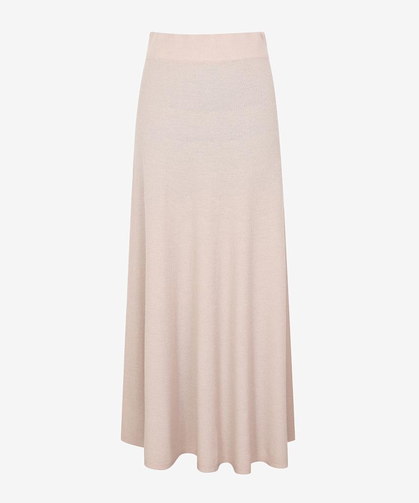Sekeonseukin 100% Wool Midi Flare Skirt