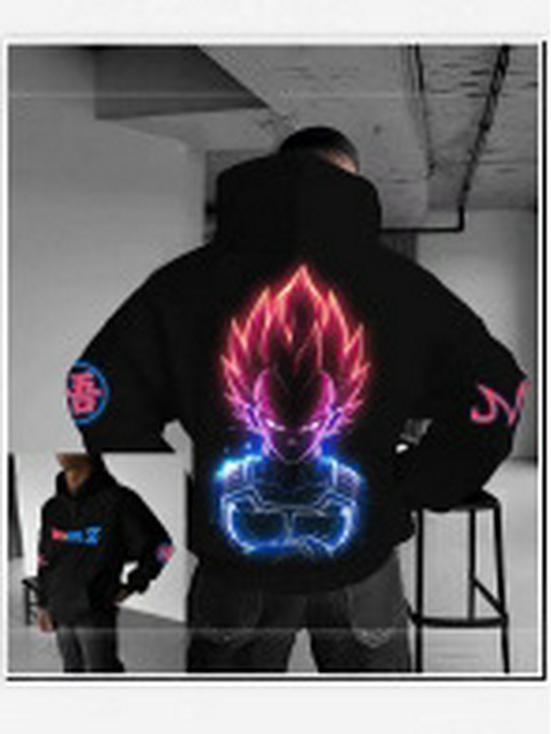 2025 Herren Dragon Ball Meister Roshi Lässiger Trend Hoodie