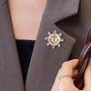 New Rudder Chest Sailing Needle Japanese Smooth Sailing Badge Clothes Neckline Suit Accessories Embellishment Accessories