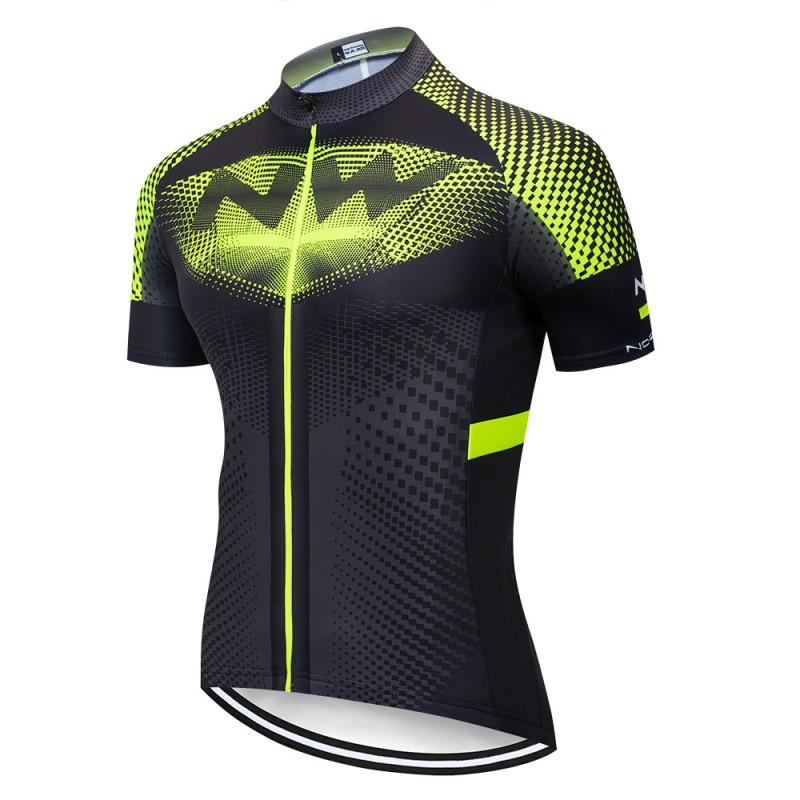Men Women Cycling Jersey Short Sleeve Breathable Quick Dry Bike Shirt Sport Apparel
