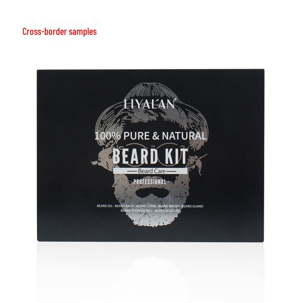 

Увлажняющий набор для ухода за бородой: Набор бальзама для бороды, лосьона после бритья и масла для бороды