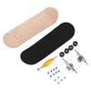 Mini Skateboard Made of Maple Professional Easy Includes Birthday Gift for Adults and Kids Fingerboard, Toy, Wood, Design, Assembly, Screwdriver,