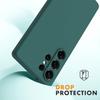 Coque Silicone - BOOLING - pour Samsung Galaxy S26 Ultra - Antichoc Anti-Rayures - Vert Nuit
