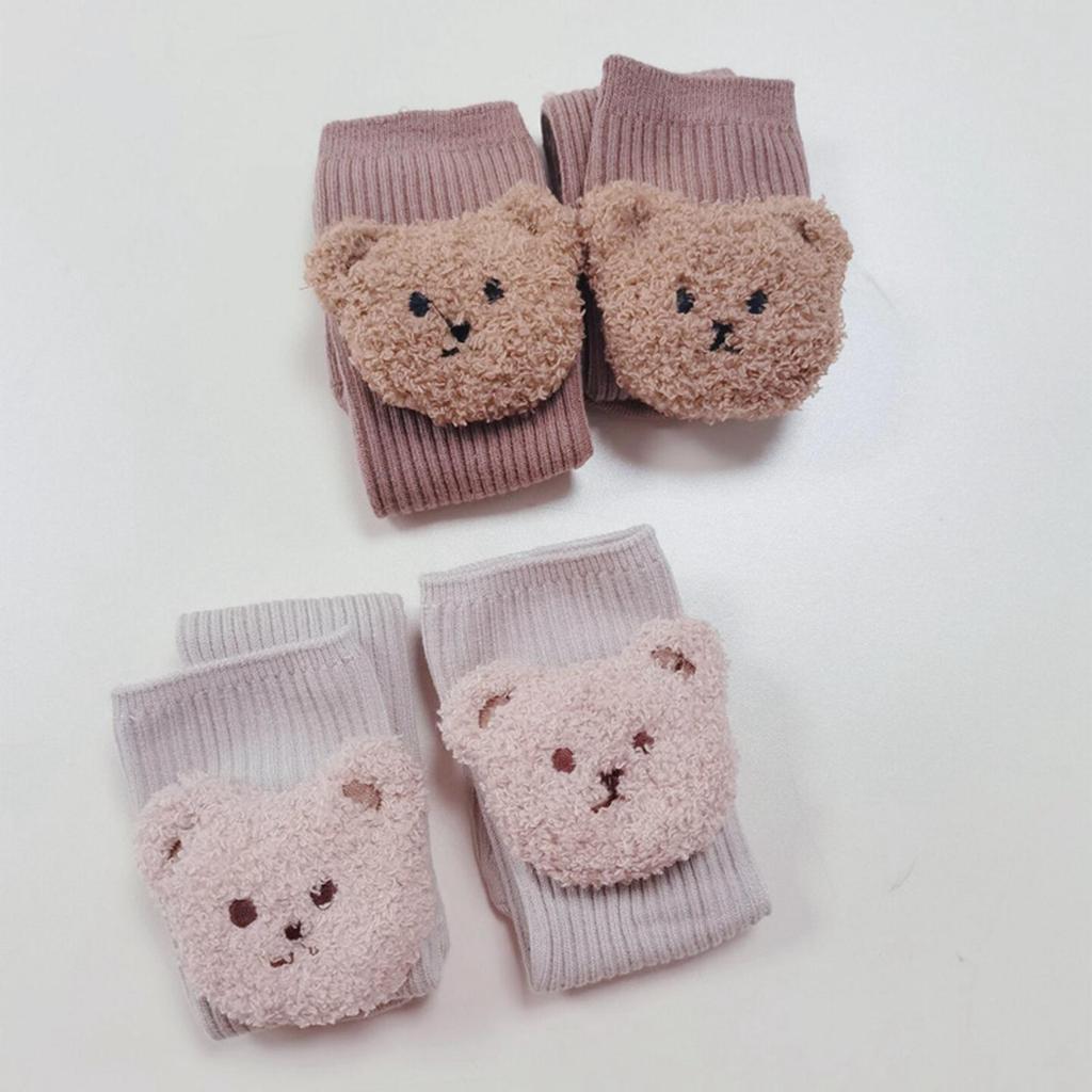 Thickened Baby Socks Cartoon Knitted Tube Socks Seasons Infant Age 0-