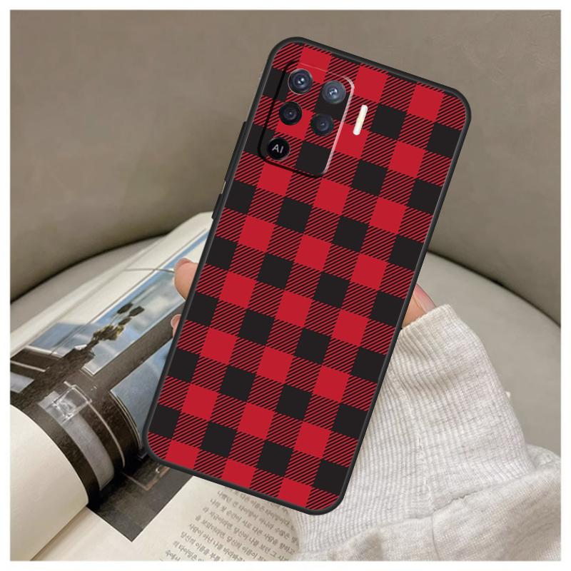 

Buffalo Plaid Pattern Case For Oppo A17 A57 A77 A40 A78 A54 A74 A94 A76 A16 A96 A18 A60 A80 A38 A58 A98 A15 A5 Pro OPPO A15
