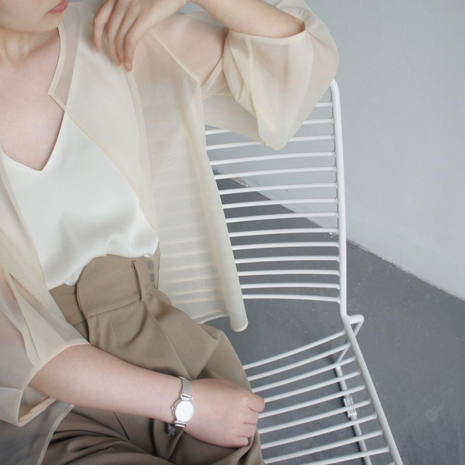 French Retro Sun-protective Cardigan for Women Thin Style Small Shawl A Summer Outer Piece Chiffon Cover-up A Cool Top for Women